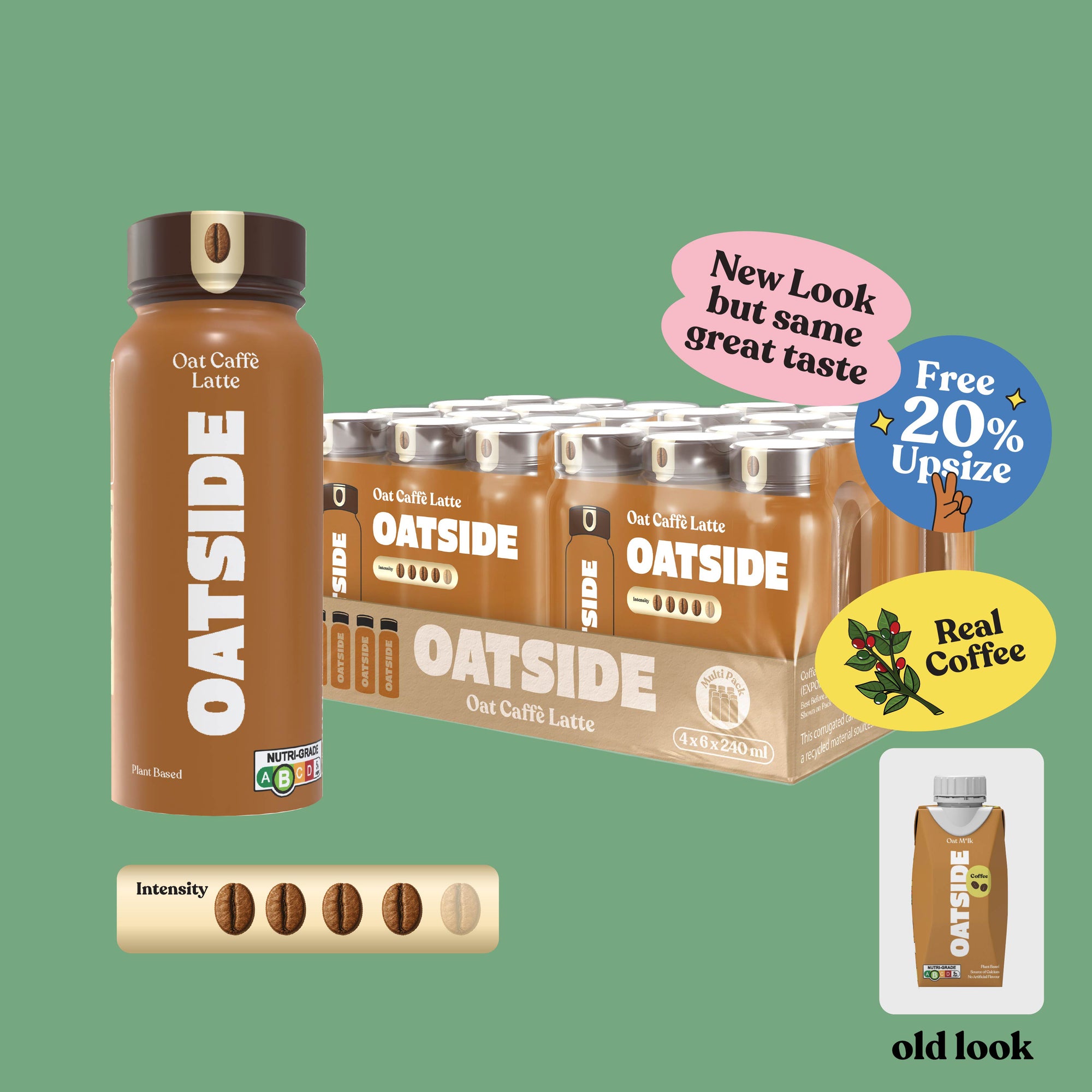 *Subscription* OATSIDE Coffee Latte Oat Milk 240ml x 24