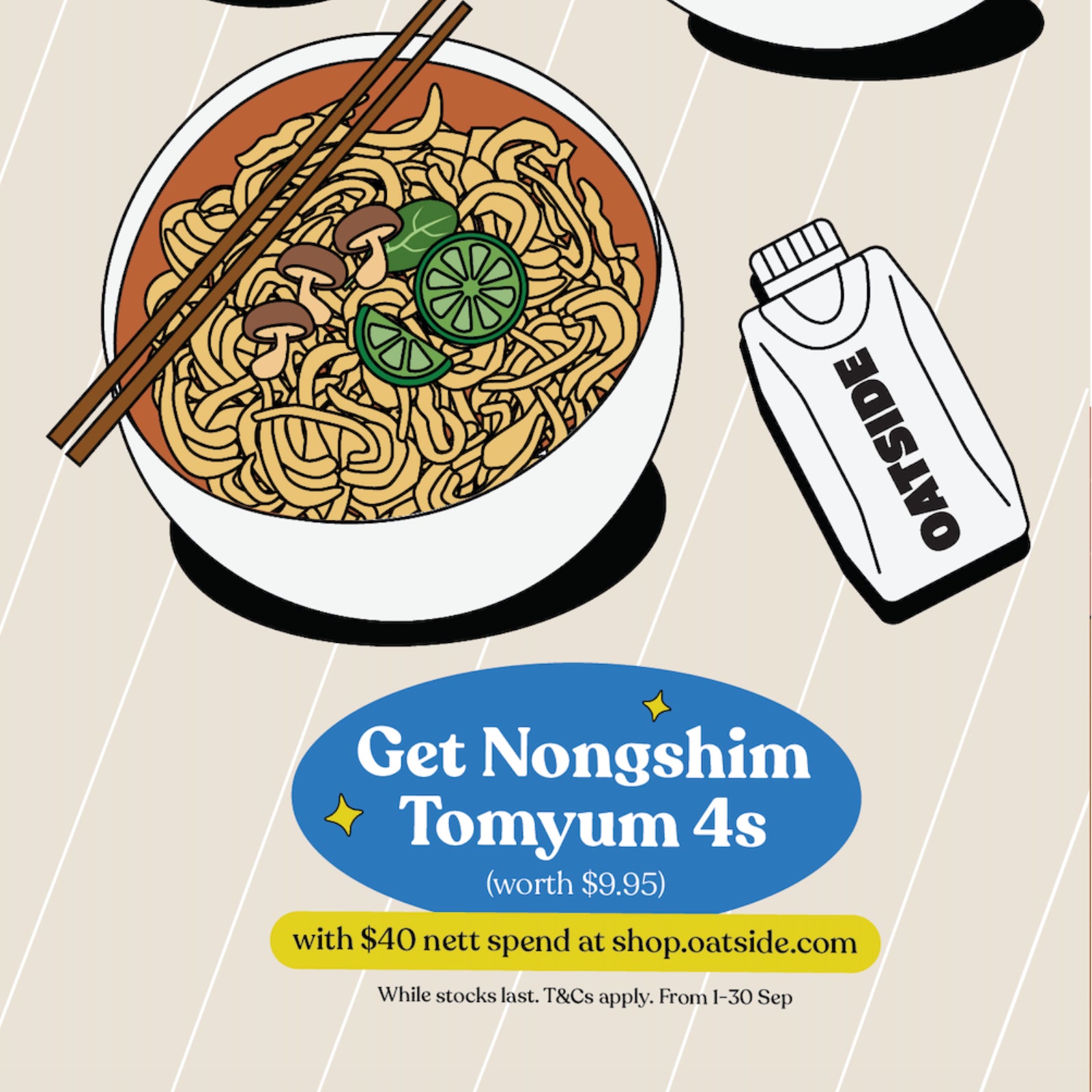 [GWP] Nongshim Shin Tomyum Ramyun 4s