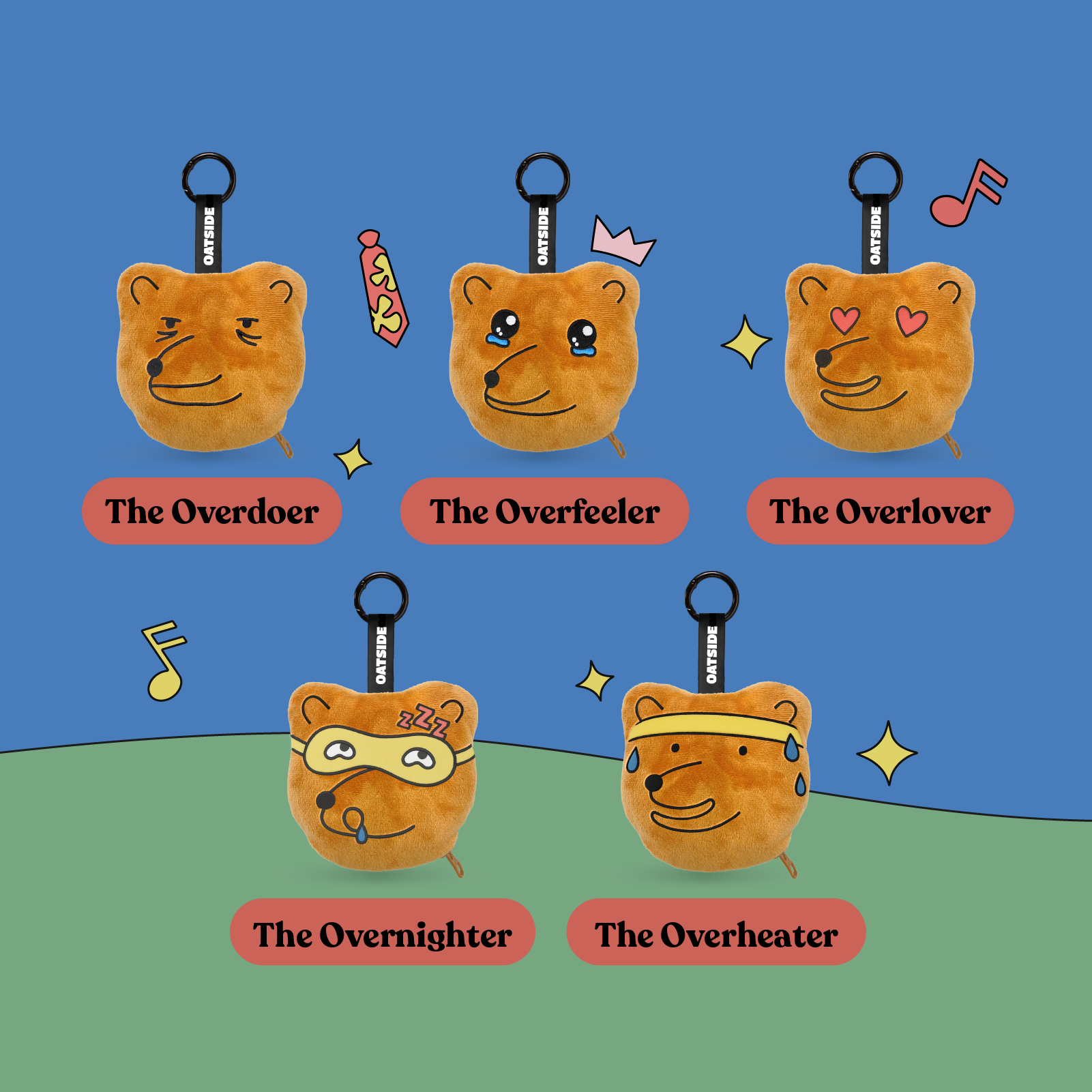 [GWP] OATSIDE States of Bear Mini Pouch Blind Box 