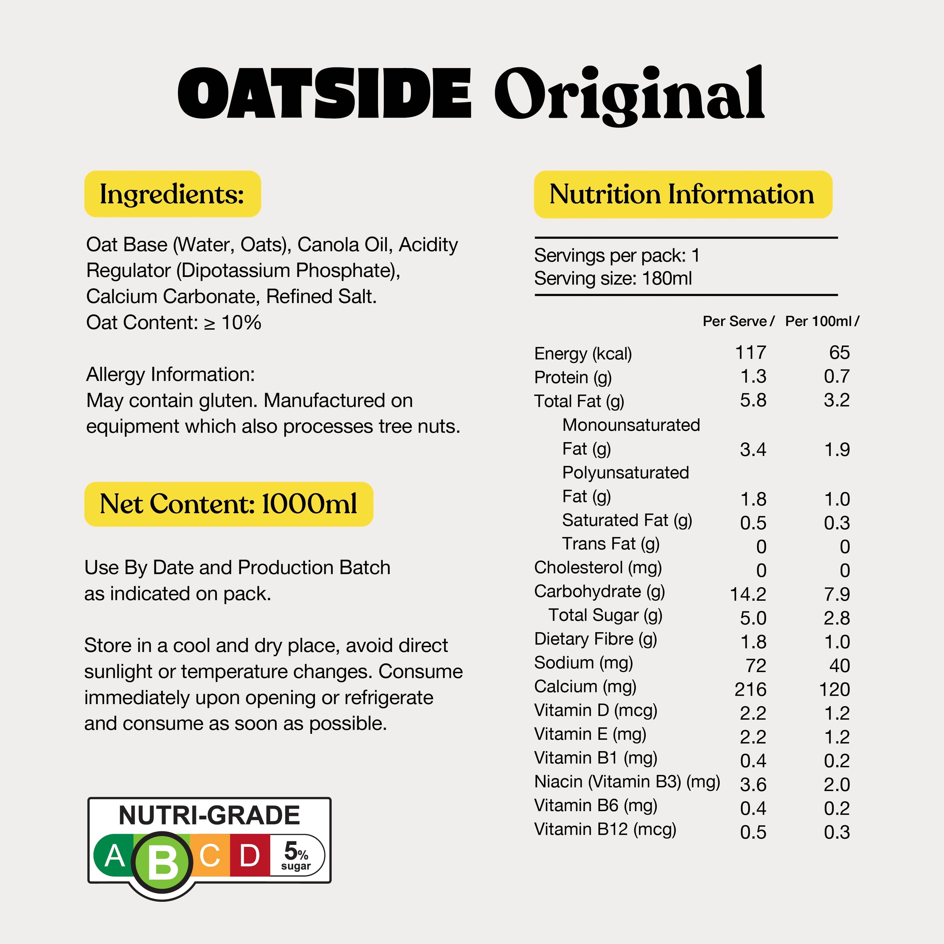 Barista Blend Pocket Packs with Straw (24 x 180ml) Subscription