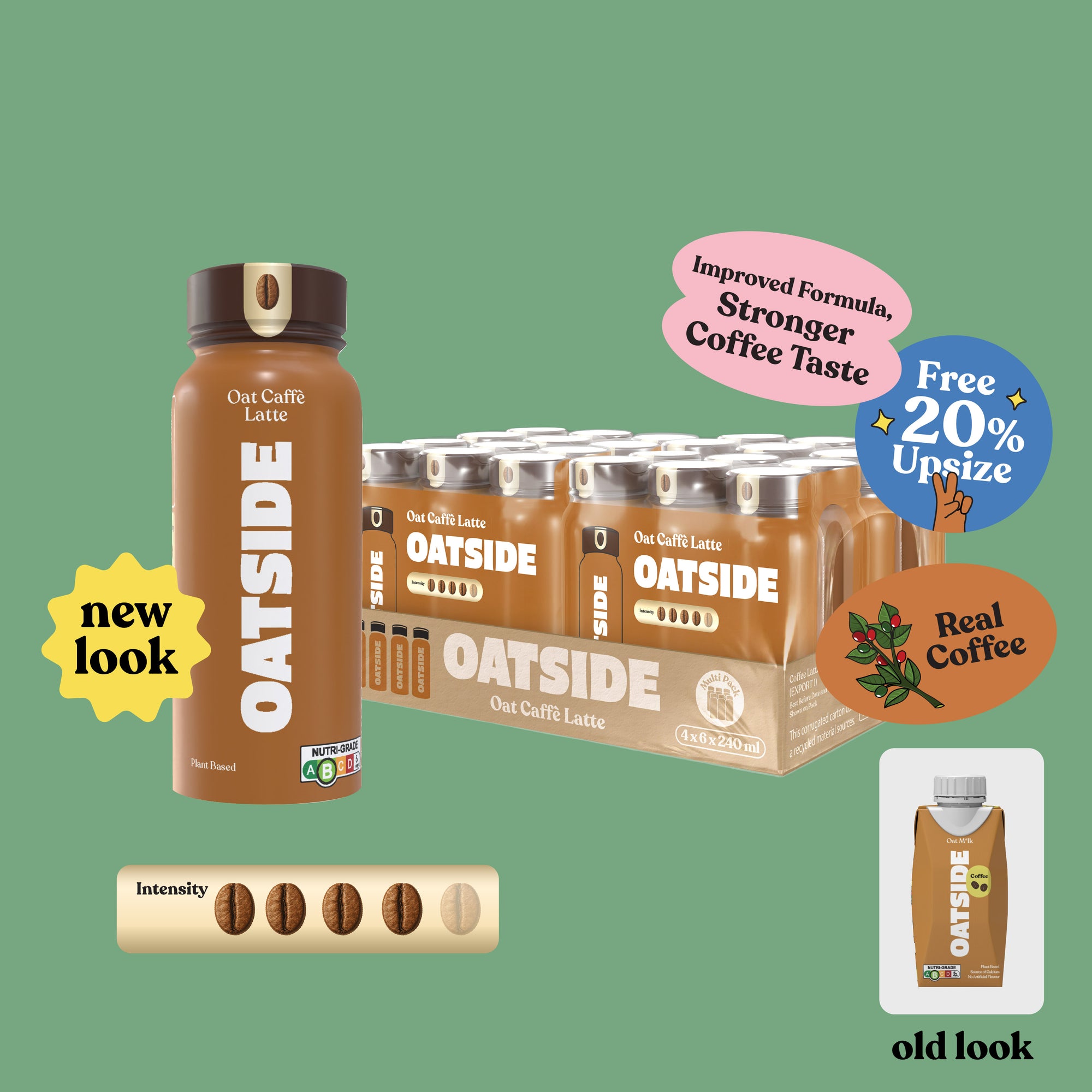 *Subscription* OATSIDE Coffee Latte Oat Milk 240ml x 24