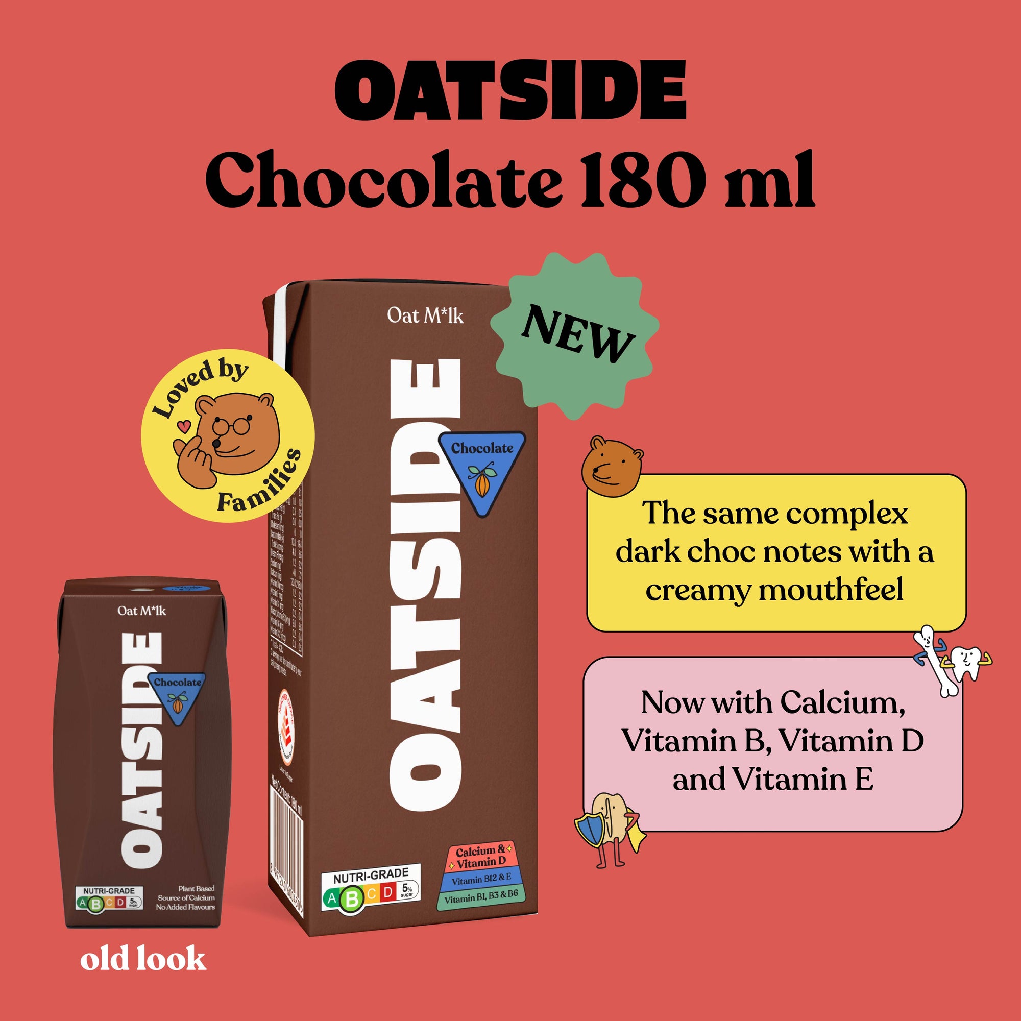 Chocolate Pocket Packs with Straw (24 x 180ml)
