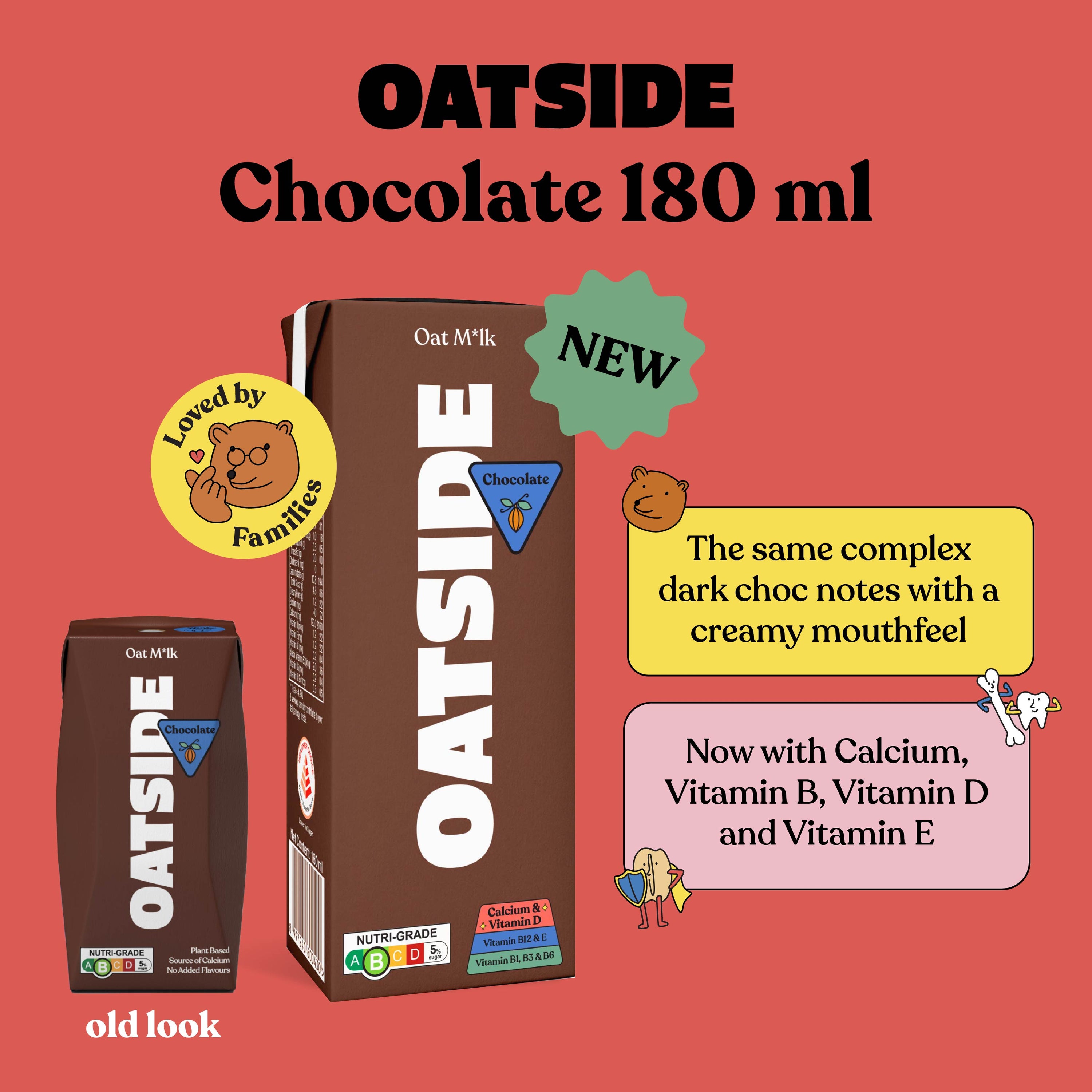 Chocolate Pocket Packs with Straw (24 x 180ml)