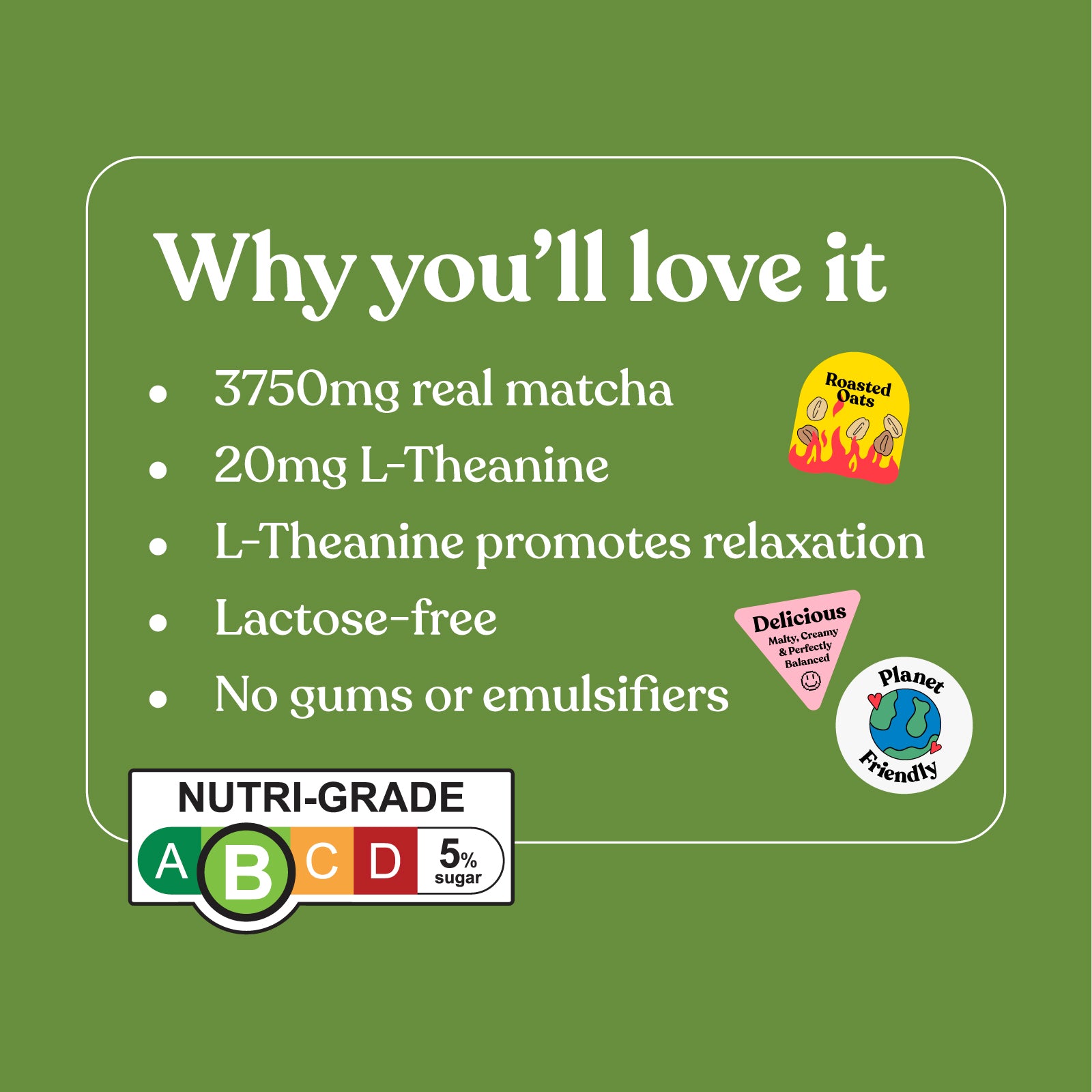 OATSIDE Matcha Oat Milk (24 x 250ml) (Exp: May 2026)