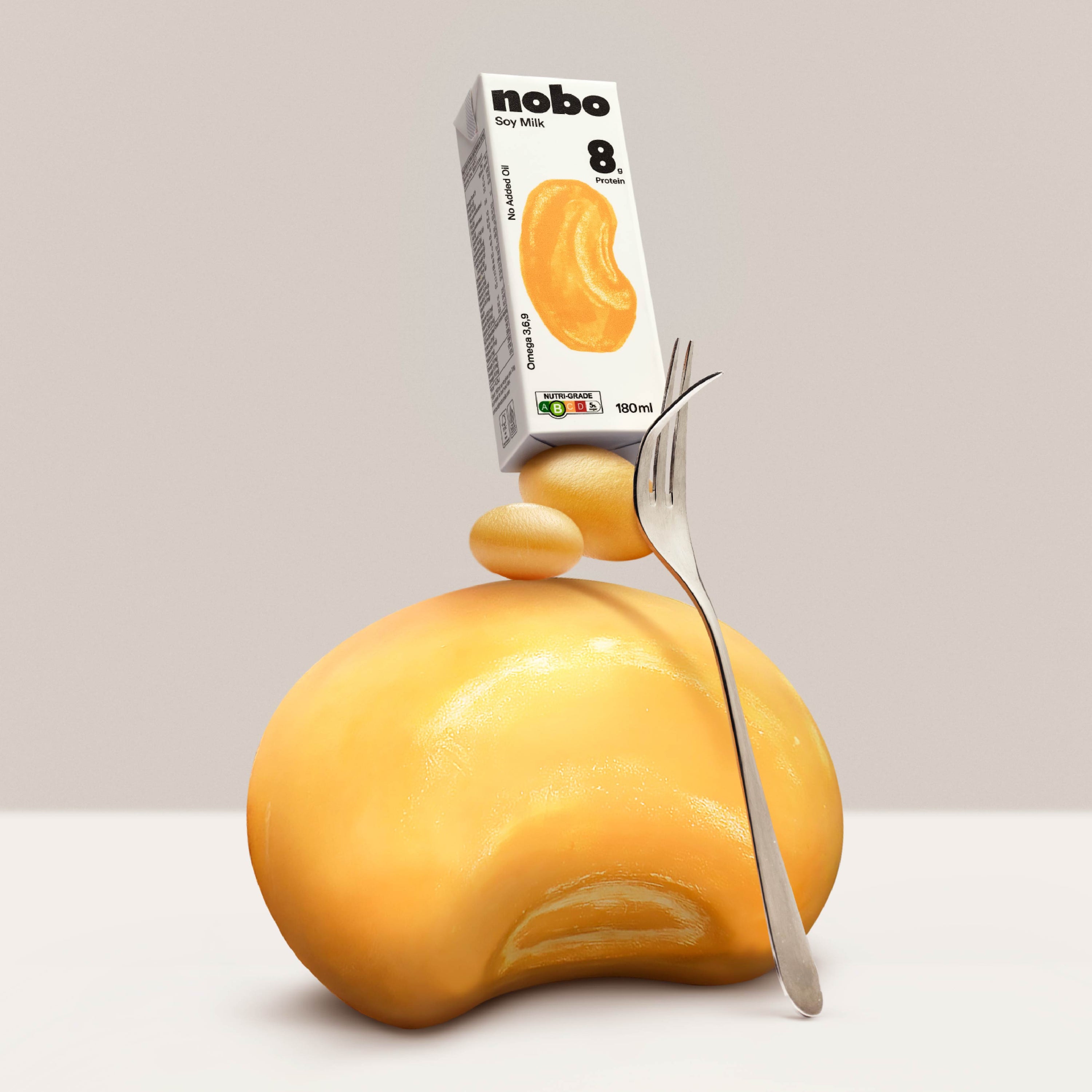 [Gift with Purchase] NOBO Soy Milk Original 180ml x 3