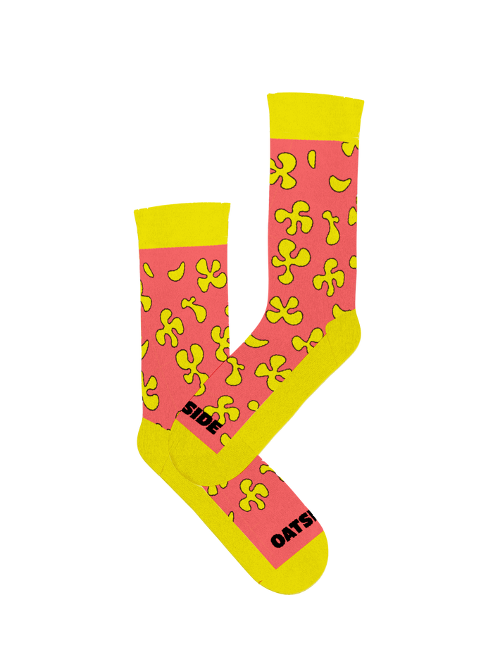 OATSIDE Adult Socks (Hawaiian Print/Bear)