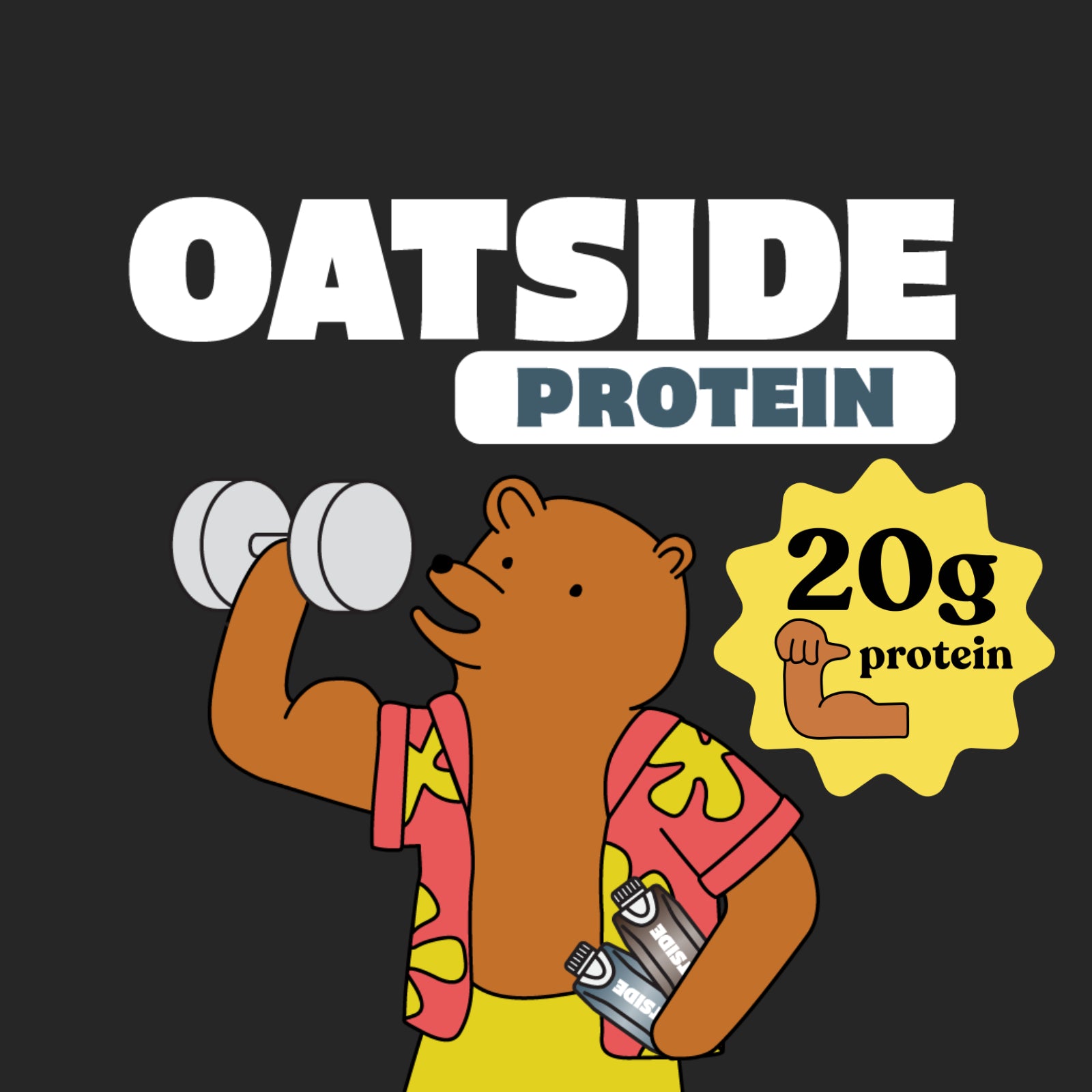 OATSIDE Vanilla Protein Oat Milk Drink 250ml x 24 (Exp: Dec 2025)
