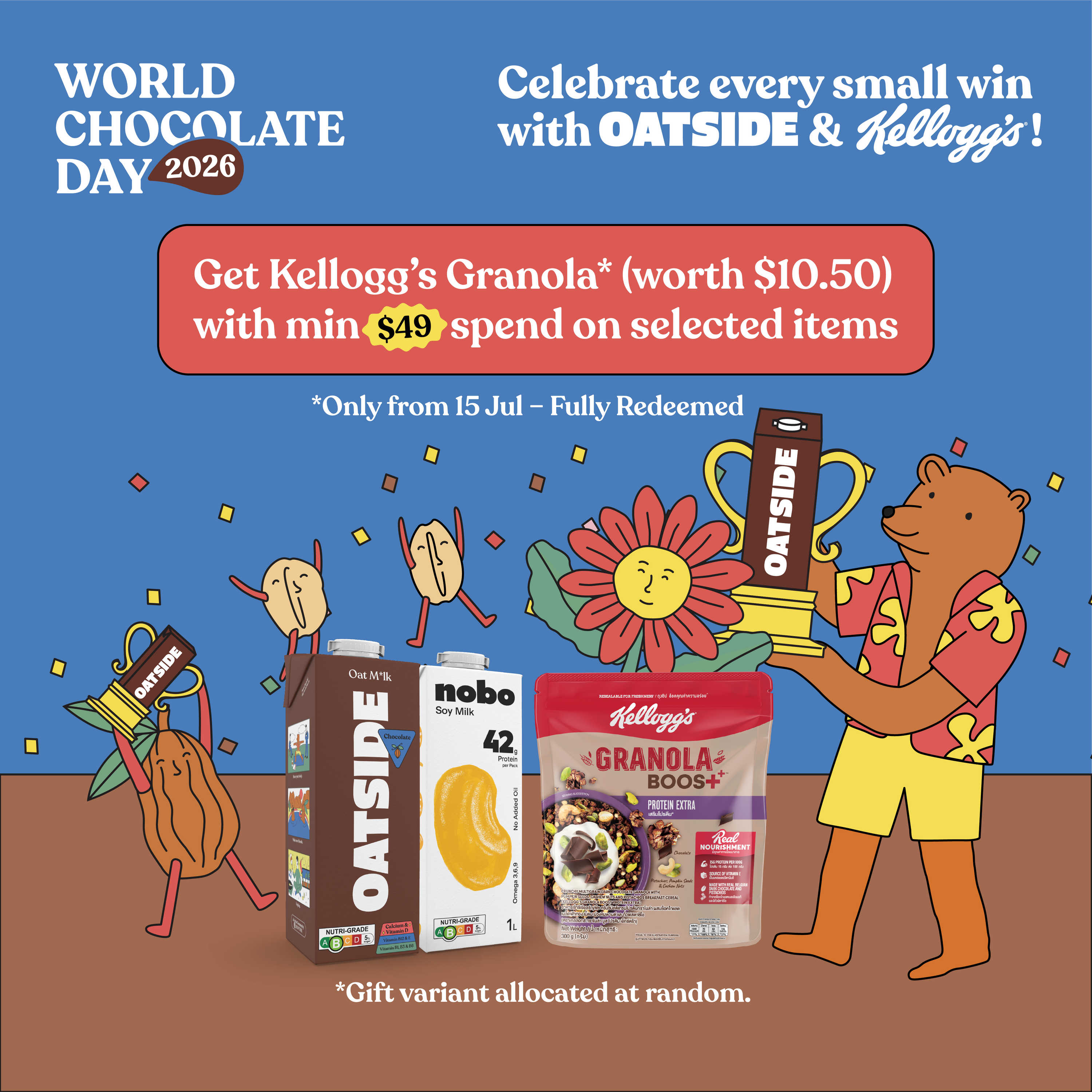 [GWP] Kellogg's Breakfast Granola - Protein Extra